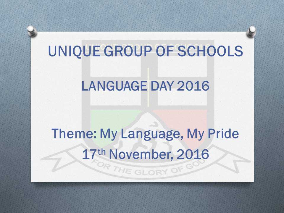 Language Day 2016